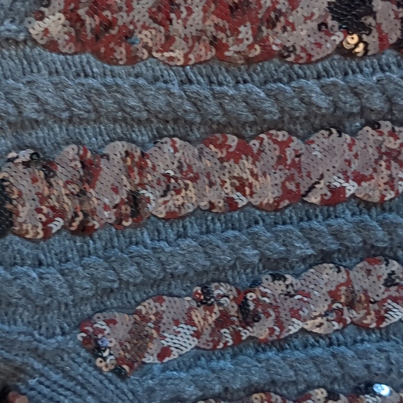 Veronica Beard Yola Wool Blend Sequin Sweater - Picture 9 of 13